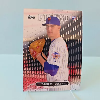 2013 Topps Finest Zack Wheeler RC #71 Rookie New York Mets RC • $1.54