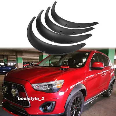 2 /50mm Fender Flares Flexible Durable Extra Wide For Mitsubishi Outlander Sport • $84.23