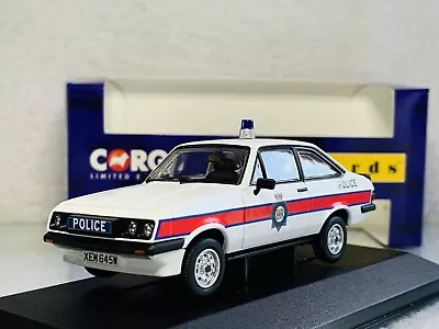 Corgi Vanguards VA14904 Ford Escort Mk2 RS2000 Merseyside Police Boxed • £4.20