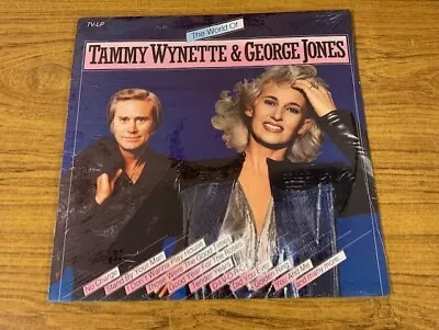 Tammy Wynette & George Jones The World Of [VINYL LP] (New) 16 Greatest Hits • £12.98