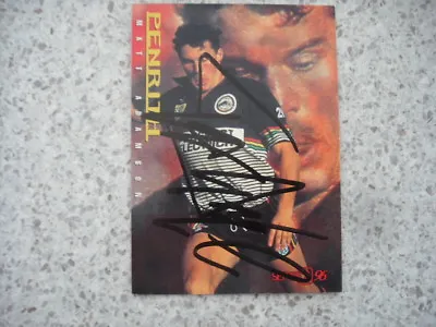 $9.99 • Buy Nrl Rugby League Card Personally Signed & Coa 1996 Matt Adamson Panthers