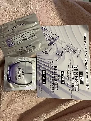 Lancôme Renergie Routine Sample In 2 Steps Hcf Triple Serum And Hpn 300 Peptide  • £5.20