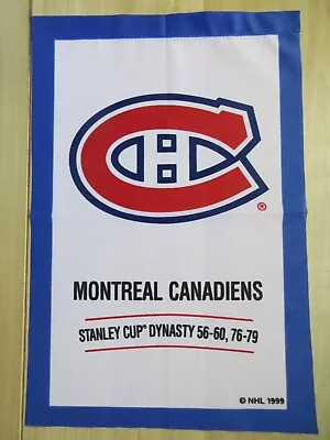 1999 NHL Labatt Blue Banner Stanley Cup Dynasty Montreal Canadiens • $6.54