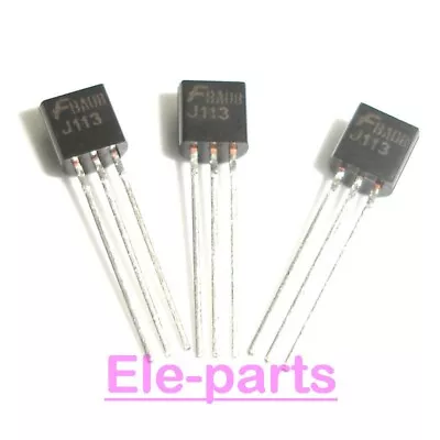 20 PCS 2SJ113 TO-92 J113 Silicon P-channel Mos Fet Transistors • $5.99