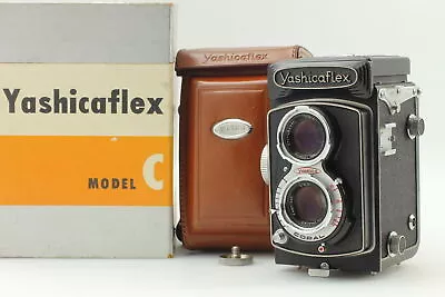 [Near MINT Case Box] Yashica Yashicaflex Model C 6x6 TLR 80mm F/3.5 From JAPAN • £194.68