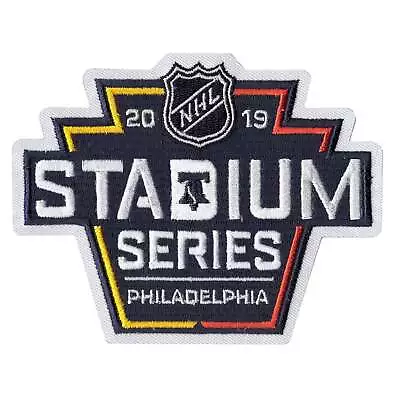 2019 NHL Stadium Series Game Jersey Patch Philadelphia Flyers Pittsburgh Penguin • $15.35