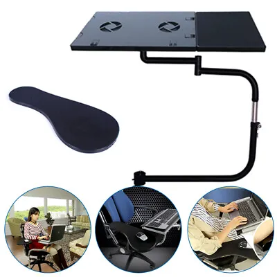 Motion Leg Clamping Keyboard Tray Holder Mouse Table Stand Support Rack • $96.90