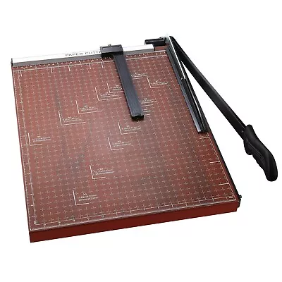 Paper Cutter Heavy Duty 18  Cut Length Professional Large Paper Cutter 12-She... • $60.37