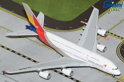 Asiana Airlines Airbus A380 HL7640 Gemini Jets GJAAR2170 Scale 1:400 • $58.36