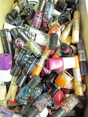 NEW Nail Polish LOT Of 25 Random MIX (NO Repeats) Bulk Buy FULL SIZE • $29.99