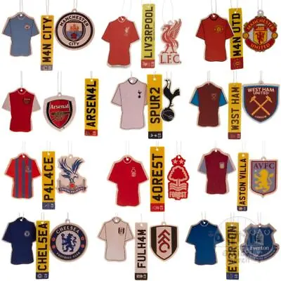 Air Freshener Club Football Car Team Fan Gift Birthday Christmas Present Man FC • £6.19