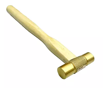 Brass Hammer Flat Face Head Solid Brass Metalsmith Hobby & Craft Small Hammer • $12.95