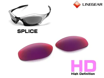 $52.50 • Buy LINEGEAR HD Red Mirror - Non Polarized Lens For Oakley Splice [SP-HD-RM]