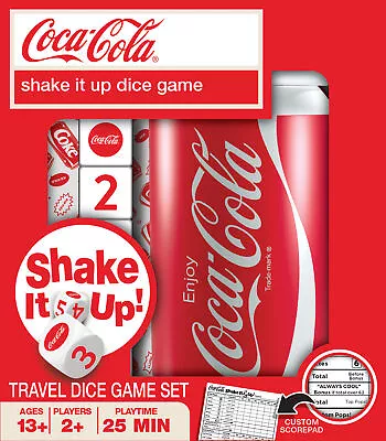 MasterPieces - Coca-Cola - Officially Licensed Shake It Up! Dice Game • $19.99