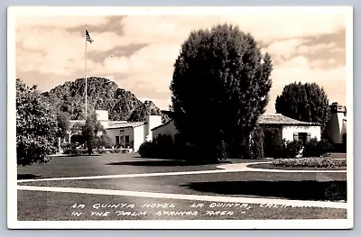 Postcard La Quinta CA La Quinta Hotel RPPC Palm Springs Area • $7.95