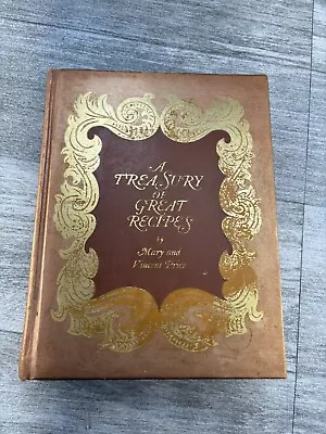 A Treasury Of Great Recipes Mary & Vincent Price 1965 Cookbook Bernard Geis 5th • $19.95