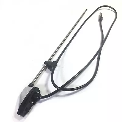$30 • Buy Chrome Vintage Roof Fender Side Mount Car AM/FM Auto Antenna Metal Mast