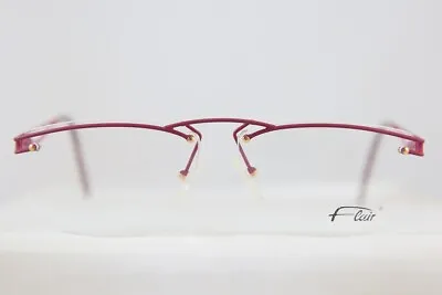 Vintage Flair Jet Set 701 Rimless Brille Eyeglasses Nos!  • $75