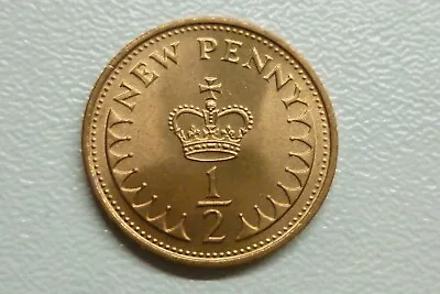 Decimal Half Pences 1/2p BU Uncirculated Full Lustre 1971-83 By Date Use Menu • £1.50