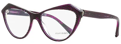 Alain Mikli Lumette Eyeglasses A03089 001 Noir Matrix/Fuxia 55mm 3089 • $79