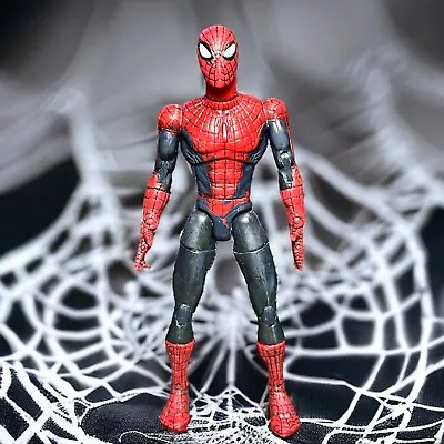 Marvel Legends McFarlane Spiderman 6” Action Figure Toybiz 2001 Missing Finger • $14.95