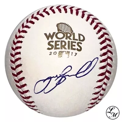 Jeff Bagwell Houston Astros Autographed 2017 World Series Baseball HOF • £96.41