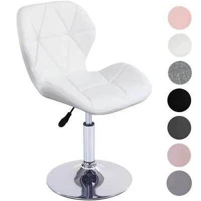 Cushioned Chair Swivel Small Adjustable Computer Desk Vanity Table Office Dining • £44.99