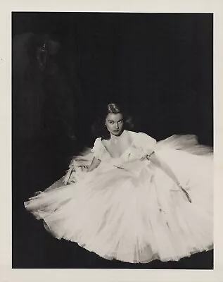 HOLLYWOOD BEAUTY Vivien Leigh WILLINGER DBW STUNNING PORTRAIT 1940s Photo 424 • $349.99