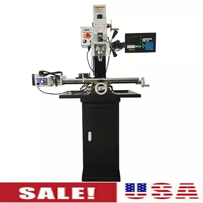 R8 110V Precision Drill Press Bench Metal Drilling And Milling Machine RCOG-25V • $2889