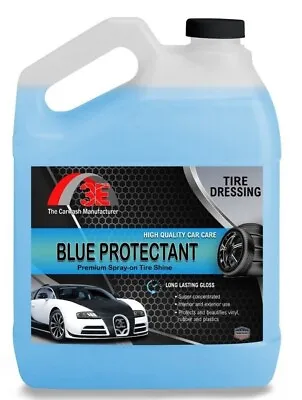 3E BLUE Tire DRESSING-Wet Tire Shine Spray On-High Gloss Free Shipping • $48.89