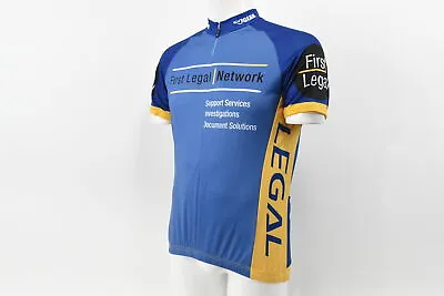 Verge Men's Medium V-Gear First Legal Network Men's Short Sleeve Cycling Jersey • $12.50