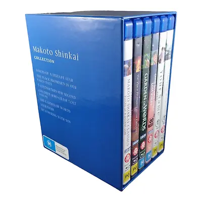 Makoto Shinkai | Collection (Blu-ray 2016) - Region B - Anime • $77.49