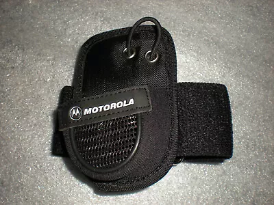 MOTOROLA 56323 ARM PACK/BELT CARRY CASE FOR TWO WAY RADIO Ta280 SLK T289 T6000 • $10.89