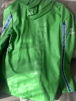 Heineken UEFA Champions League Hoodie Jacket. Green Size Medium Fleece Lined  • $31