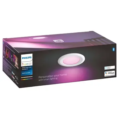 $38 • Buy Philips Hue White And Color Ambiance Akari Downlight 90mm 240v - Bids From $1