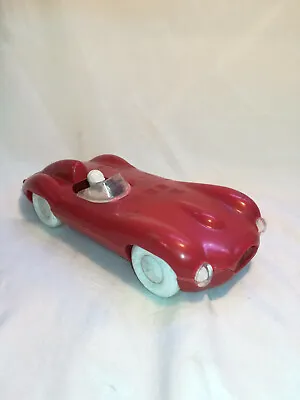 RARE Mehanotehnika IZOLA Yugoslavia Jaguar D Type Plastic Toy • $90