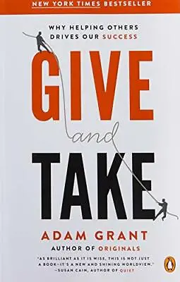 $27.83 • Buy Give And Take: Why Helping Others Drives Our Success, Grant 9780143124986 New*.
