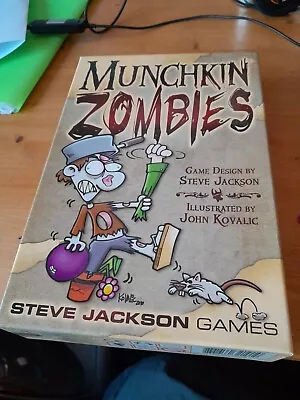 £5 • Buy Munchkin Zombies Fantasy Card Game Steve Jackson Games *VGC Part Sealed* PHOTOS