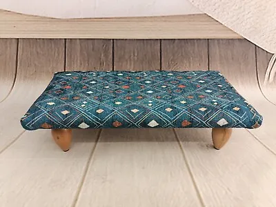 Saddle Stool Comfort Stool Low Footrest Bed Step Stool Under Desk Stool Blue • £95.02