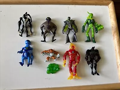 BEN 10 TEN Action Figures *Lot Of 8 Bandai CN Cartoon Network Alien • $14.71