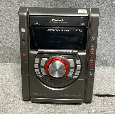 Stereo Receiver Panasonic SA-AK330 5 CD Changer AM/FM Dual Cassette • $148.02