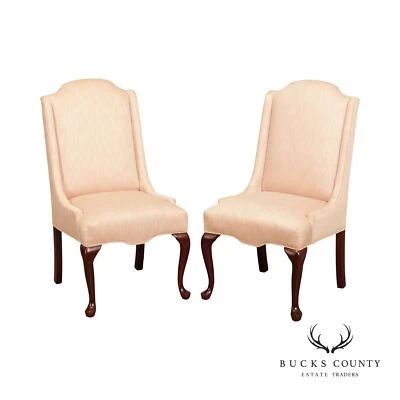 $695 • Buy Pennsylvania House Cameo 90 Collection Queen Anne Pair Of Host Dining Chairs
