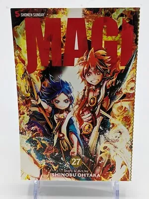 Magi The Labyrinth Of Magic Volume 27 English Manga By Shinobu Ohtaka • $58.26