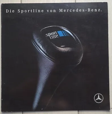 Mercedes Sportline W201/W124/C124/T124/S124 Prospekt/Brochure/Brochure/Brochure/Open 91 • $21.30