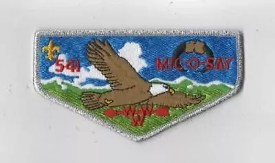 OA Mic-O-Say Lodge 541 Flap SMY Bdr. Western Colorado Council 64 CO [KY-3711] • $8.95