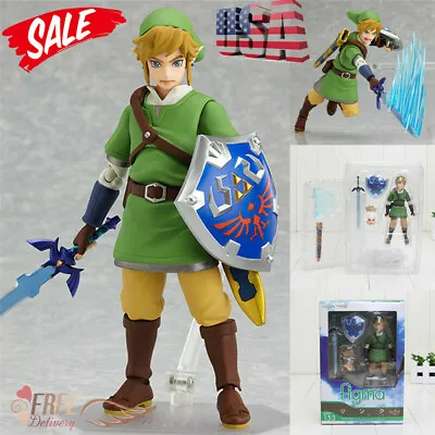 $26.89 • Buy The Legend Of Zelda: Skyward Sword Link Action Figure Figma 153 PVC Statue Toy