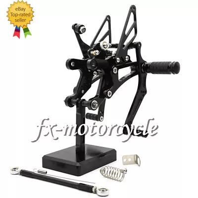 For Yamaha YZF R1 2004 2005 2006 CNC Rearset Footrest Footpegs Pedal Adjustable • $125.99
