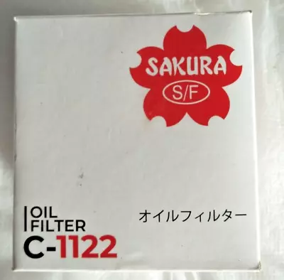Sakura C-1122 - Oil Filter - Check Listing Below - N.O.S As Ryco Z89A • $15.35