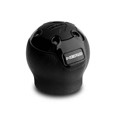 MOMO Motorsport Nero Shift Knob Black Leather Short Reverse - NERBK1-R • $105