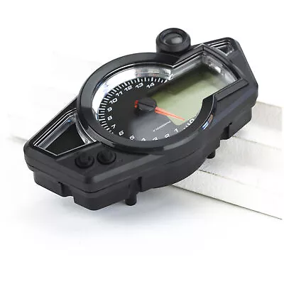 Tachometer Motorcycle Universal Digital Lcd 1-6 Gear Odometer Speedometer • $44.69